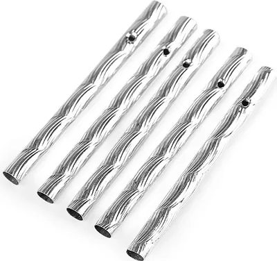 Produktbild von 5 Klangstäbe Windspiel Röhren f. Windspiele Mobiles Traumfänger Größenwahl, Größe:85mm