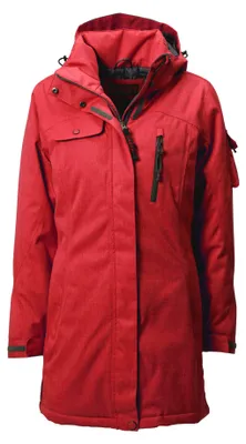 Produktbild von Owney Hundehalter Winterjacke Damen Arctic kamin rot Gr 4XL