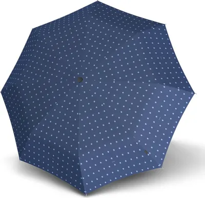 Produktbild von Knirps Taschenregenschirm Regenschirm T.205 Duomatic UV Protection Blue blau