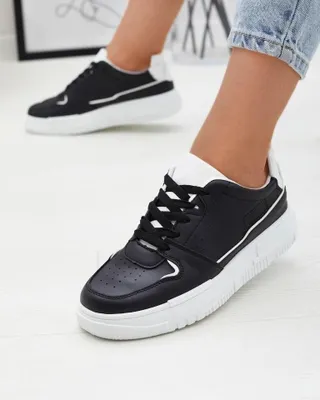 Produktbild von Damen Stoff-Sneakers - Schwarz, leichte Freizeitschuhe, Größe 36