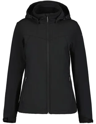 Produktbild von Icepeak Softshelljacke Brenham für Damen mit Kapuze, Farbe:Rot, Größe:42