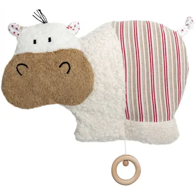 Produktbild von Efie  Baby Spieluhr Nilpferd – Melodie LaLeLu, Kuschelspieluhr aus kbA Baumwolle,  Germany