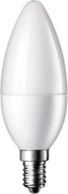 Produktbild von LED-Glühbirne E14 6W 220V C37 180° Dimmbar - Neutralweiß 4000K - 5500K