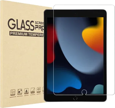 Produktbild von Schutzfolie Panzerglas für iPad 9./8./7. Generation 10,2 Zoll Schutzfolie(mit iPad 10,2 (iPad 2021/2020/2019), iPad Air 3, iPad Pro) 9H Härte 2.5D