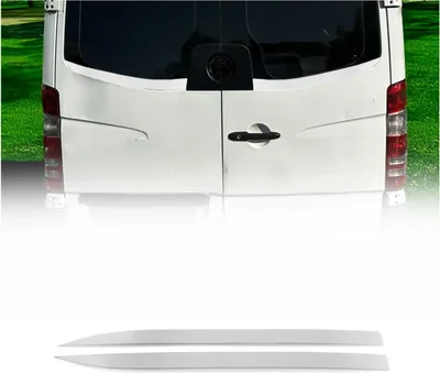 Zdjęcie produktu dla Listwy okienne do Mercedes Sprinter 2018-2025 stal nierdzewna chrom 2x