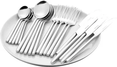 Produktbild von 24-teiliges Besteckset aus Edelstahl für 6 Personen