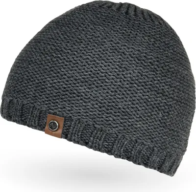 Produktbild von gefütterte Strickmütze für Herren, Mütze mit Fleece Futter, Winter-Mütze Neverless® unisize
