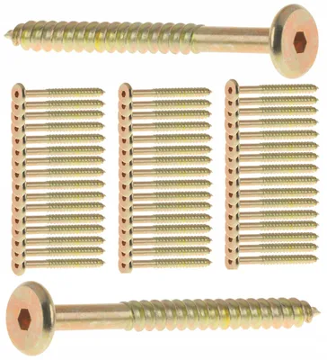 Produktbild von Marcopol Holzschraube Senkkopf Innensechskant 6,5x80mm 50 Stück
