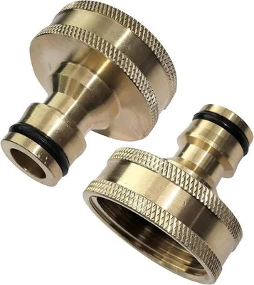 Zdjęcie produktu dla Zestaw metalowych adapterów do kranów z gwintem 1''