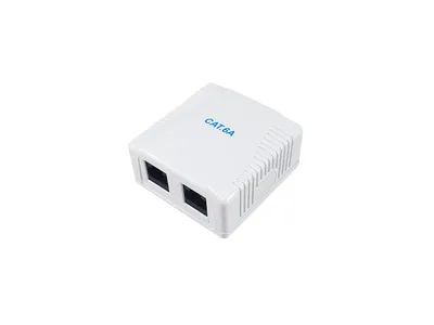 Produktbild von Equip 2-Port Cat.6A Aufputzdose
