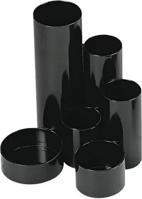 Produktbild von Schreibtischbutler Junior 6 Röhren schwarz