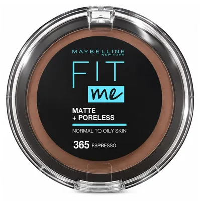 Produktbild von Maybelline New York - Fit Me Matt- und Porenloser Puder - 365 Espresso