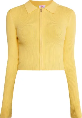 Produktbild von SWIRLY damen pullover - gelb, S