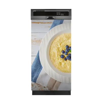 Produktbild von Aufkleber sticker 45x80 cm Dekorative folie Spülmaschine - Rahmhirse Frühstück