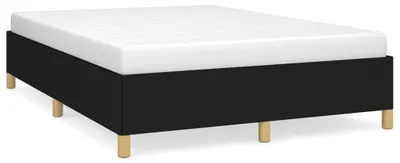 Obrázek produktu pro vidaXL Rám postele bez matrace černý 140x190 cm látka