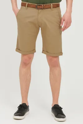 Produktbild von INDICODE IDTenefa Herren Chino Shorts Bermuda Kurze Hose mit Gürtel