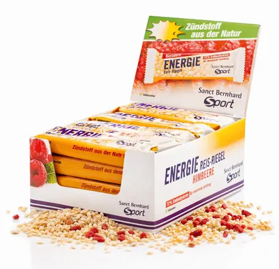Produktbild von Sanct Bernhard SPORT Aktiv3 Energie Reis-Riegel 20x50g – verschiedene Geschmäcker - Apfel
