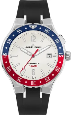 Produktbild von Jacques Lemans 1-2109B Hybromatic Herrenuhr 42mm
