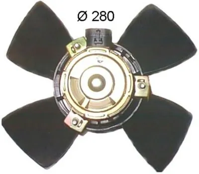 Obrázok produktu pre MAHLE CFF 295 000S Ventilátor chladenia motora Ventilátor chladiča pre OPEL Corsa B hatchback (S93) Vodný chladič Ø280 mm