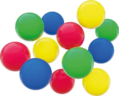 Image de Hubelino 12 billes en bleu, vert, rouge, jaune pour le circuit de billes