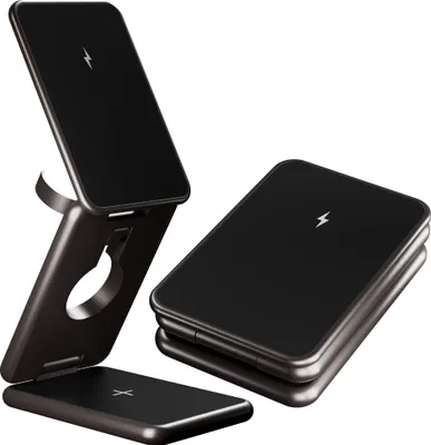 Immagine prodotto di Allity caricatore wireless a induzione 3-in-1, stazione di ricarica con MagSafe