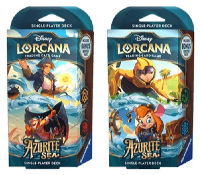 Zdjęcie produktu dla Ravensburger Disney Lorcana Azurite Sea, Gra karciana, Strategia, 8 lat(a)