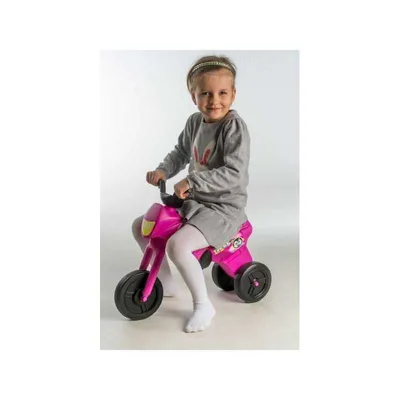 Obrázok produktu pre Enduro Yupee pink veľké plastové sedadlo výška 31 cm nosnosť do 25 kg 12m+