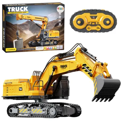 Produktbild von Leantoys Caterpillar Bagger RC 133el