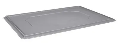 Produktbild von Deckel für Stapelbox/Stapelkorb Eurobox 600x20x400 mm grau