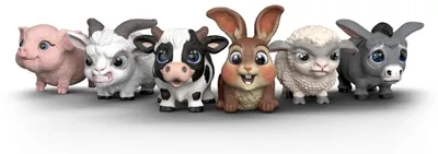 Produktbild von Schleich mini MATES Tierfiguren Serie 1 - Sammeln und Spielen