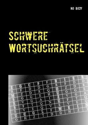 Produktbild von Schwere Wortsuchrätsel