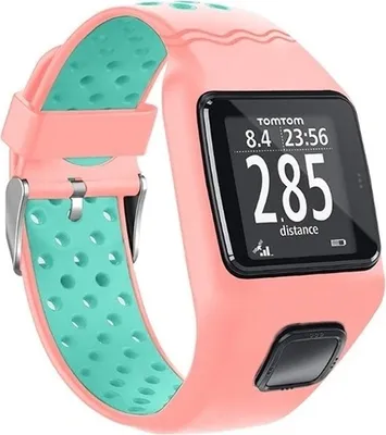 Produktbild von Strap-it TomTom Runner 1 Armband (Rosa/Aqua)