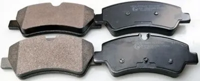 Produktbild von DENCKERMANN Bremsbeläge Satz Hinten Bremsklötze für FORD Transit Custom V362 Kastenwagen (FY, FZ) B111289