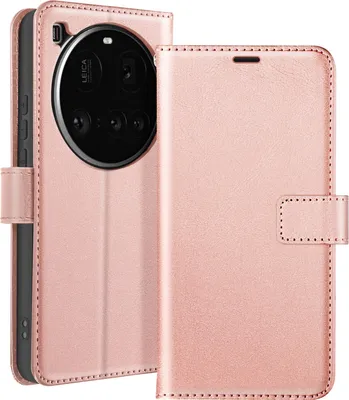 Produktbild von Mayaxess, Xiaomi 15 Ultra Klapphülle Portemonnaie, Champagnerrosa
