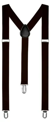 Produktbild von ® Hosenträger Herren Damen Hosen Träger Y Form Style Clips Schmal Neon Bunt Farbig