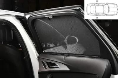 Image de Ensemble de protections solaires et de confidentialité pour voiture