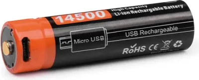 Immagine prodotto di Orcatorch 750mah Batteria Usb Argento Argento Taglia Unica