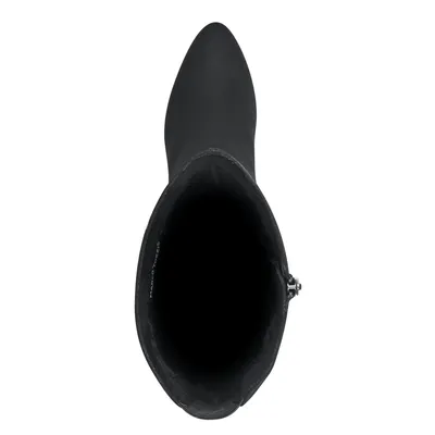 Produktbild von MARCO TOZZI Damen Stiefel geraffter Schaft überzogener Blockabsatz 2-25519-41, Größe:37 EU, Farbe:Schwarz
