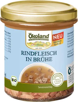 Produktbild von Rindfleisch in Brühe 320ml