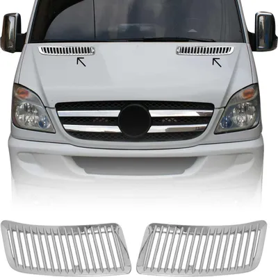 Obrázek produktu pro Mřížka chladiče Mřížka chladiče pro Mercedes Sprinter W906 2006-2017 Chrom ABS