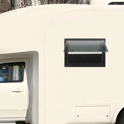 Produktbild von Wohnmobilfenster, 500x350mm Ausstellfenster Wohnmobilfenster mit Fliegengitter und Integriertem Rollo, Wohnwagen Fenster für Wohnmobile, Wohnwagen, Reisemobile