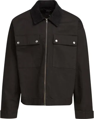 Produktbild von Urban Classics Übergangsjacke Herren Mens Workwear Baumwolle Jacket schwarz XXL