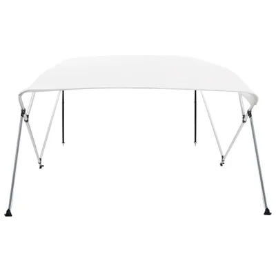 Immagine prodotto di Bimini di Prua con Tendalino a 4 Archi Bianco 243x196x137 cm