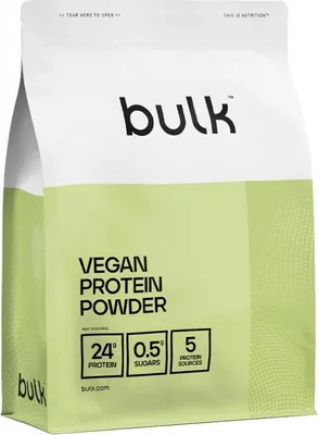 Produktbild von Bulk Vegan Protein Powder (450g) Vanilla - Eiweiße - Veganes Eiweiß