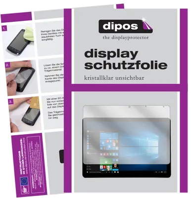Produktbild von 2x Schutzfolie für Chuwi Surbook Mini 10.8 klar Displayschutzfolie Folie Display