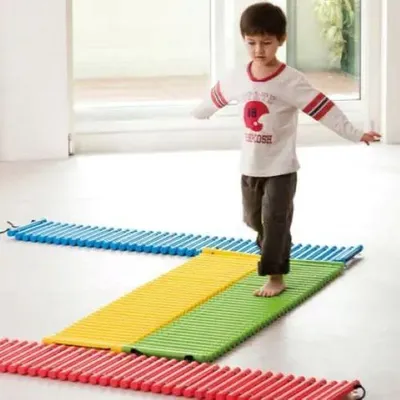 Produktbild von Weplay KT0006 Balancierpfad Sprossenmatte, bunt, 4-teilig (1 Set)