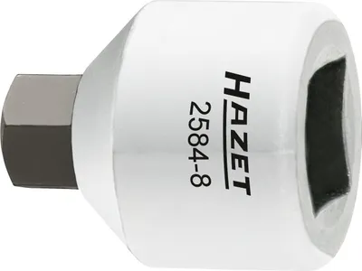 Produktbild von HAZET Steckschlüsseleinsatz Bremssattel 2584-8 für AUDI A4 Avant (8ED, B7) 19mm manuell (Handbetätigung)