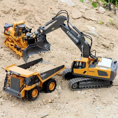 Produktbild von D&I ferngesteuerte Baustellenfahrzeuge Bulldozer ferngesteuert