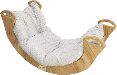 Immagine prodotto di Altalena Montessori con cuscino, legno, laccato, massiccio, polacco, per bambini