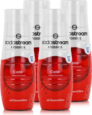 Produktbild von SodaStream Getränke-Sirup Softdrink Cola Geschmack 440ml (4er Pack)